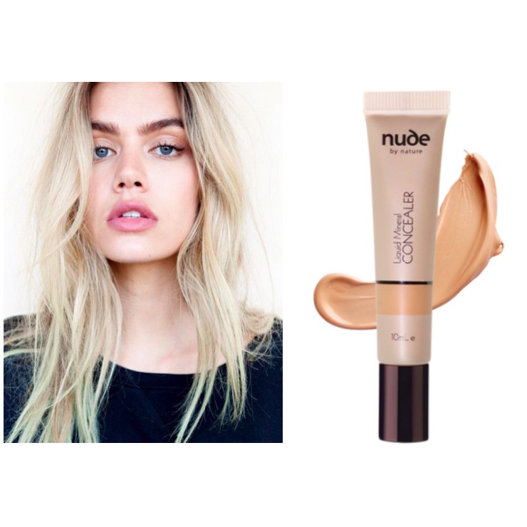 Che khuyết điểm Nude By Nature LIQUID MINERAL CONCEALER | BigBuy360 - bigbuy360.vn