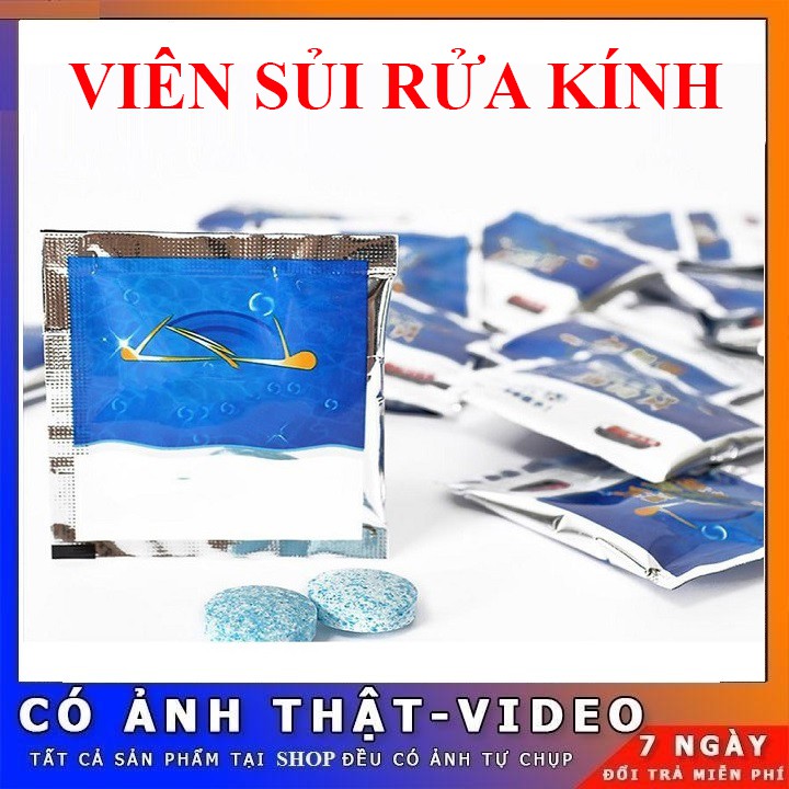 Viên Sủi Rửa Kính ⚡️𝐅𝐑𝐄𝐄 𝐒𝐇𝐈𝐏⚡️ Viên Sủi Rửa Kính Xe Ô Tô  Siêu Sạch | 1 Viên Được 4 Lít Nước | Giá Rẻ Vô Địch !
