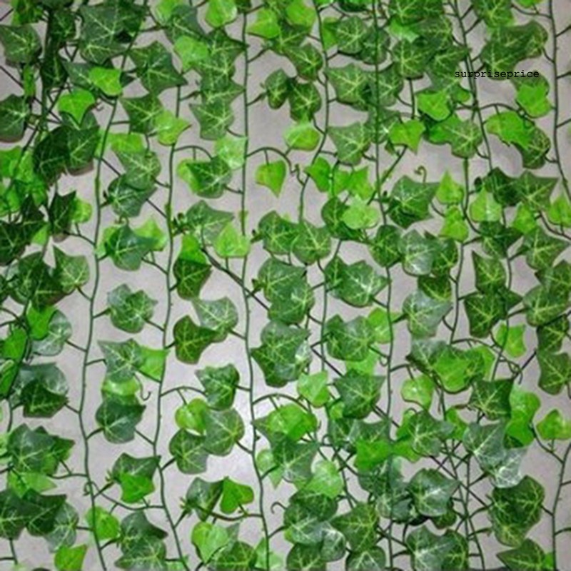 Dây Lá Thường Xuân Nhân Tạo Trang Trí Nhà Cửa Đẹp Mắt