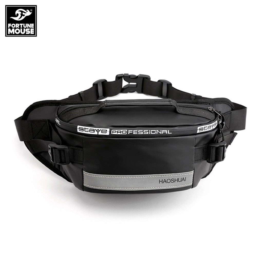 [NEW TREND] Túi đeo chéo kết hợp đeo bụng CHỐNG NƯỚC CHỐNG RÁCH Fortune Mouse HA23 | BigBuy360 - bigbuy360.vn