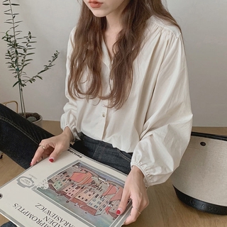 Sơ Mi Tay Phồng Thời Trang Dành Cho Nữ