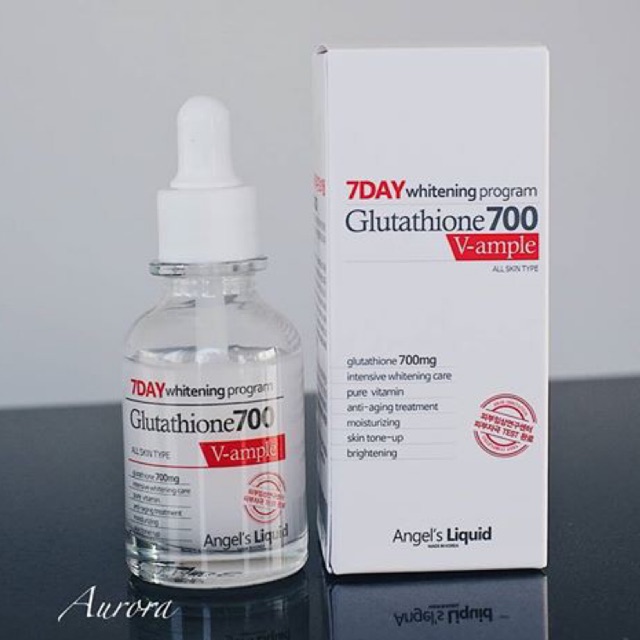 Huyết Thanh Trắng Da 7day Whitening Program Glutathione 700 V-ample