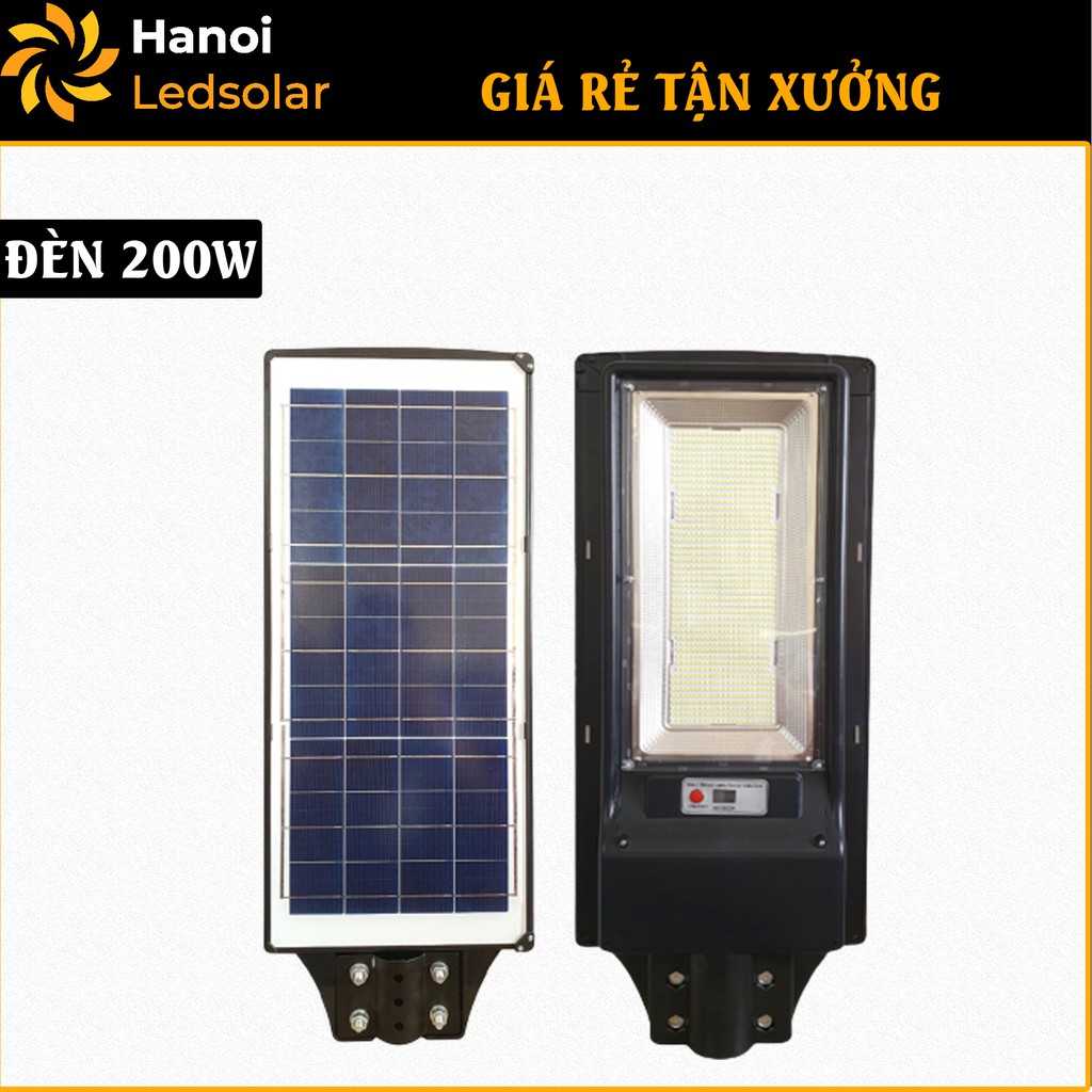 [Giá xưởng] Đèn LED năng lượng mặt trời 200W-Hà Nội LEDSOLAR