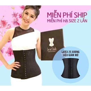 Đai nịt bụng Latex Corset chuẩn