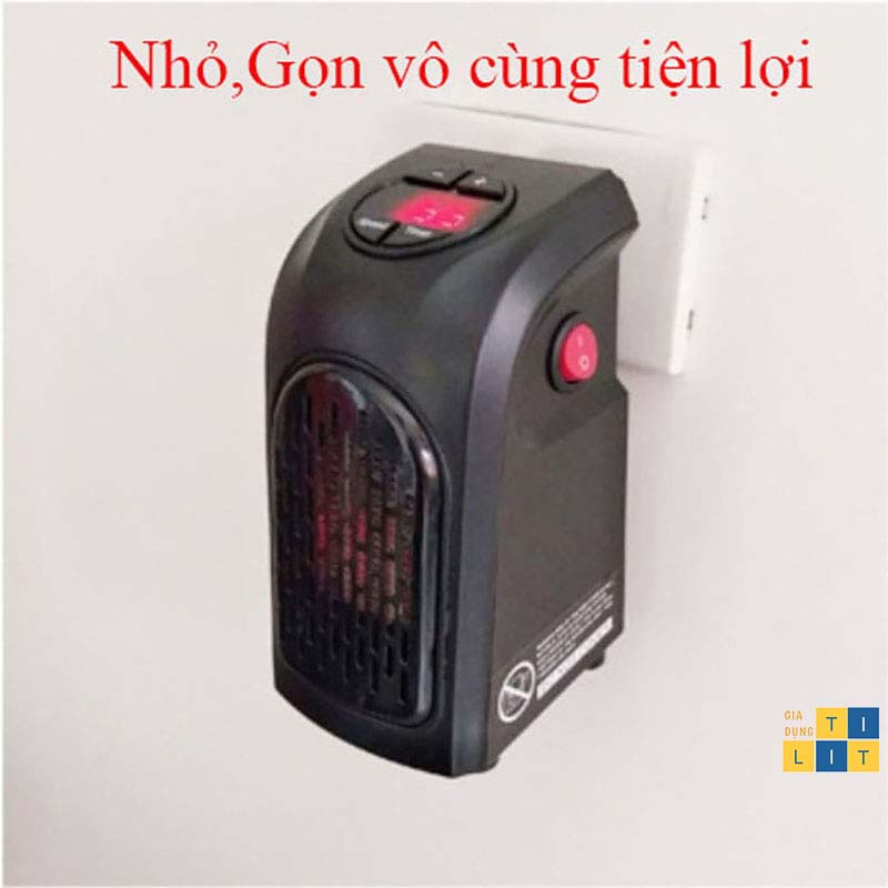 Máy sưởi mini an toàn - giúp sưởi ấm không gian nhà bạn - gọn nhẹ [MÁY SƯỞI VUÔNG]