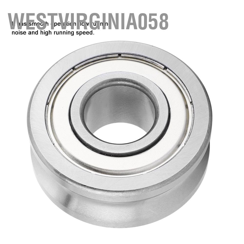 1 Ròng Rọc Trượt 8*24*11mm Bằng Thép Chất Lượng Cao
