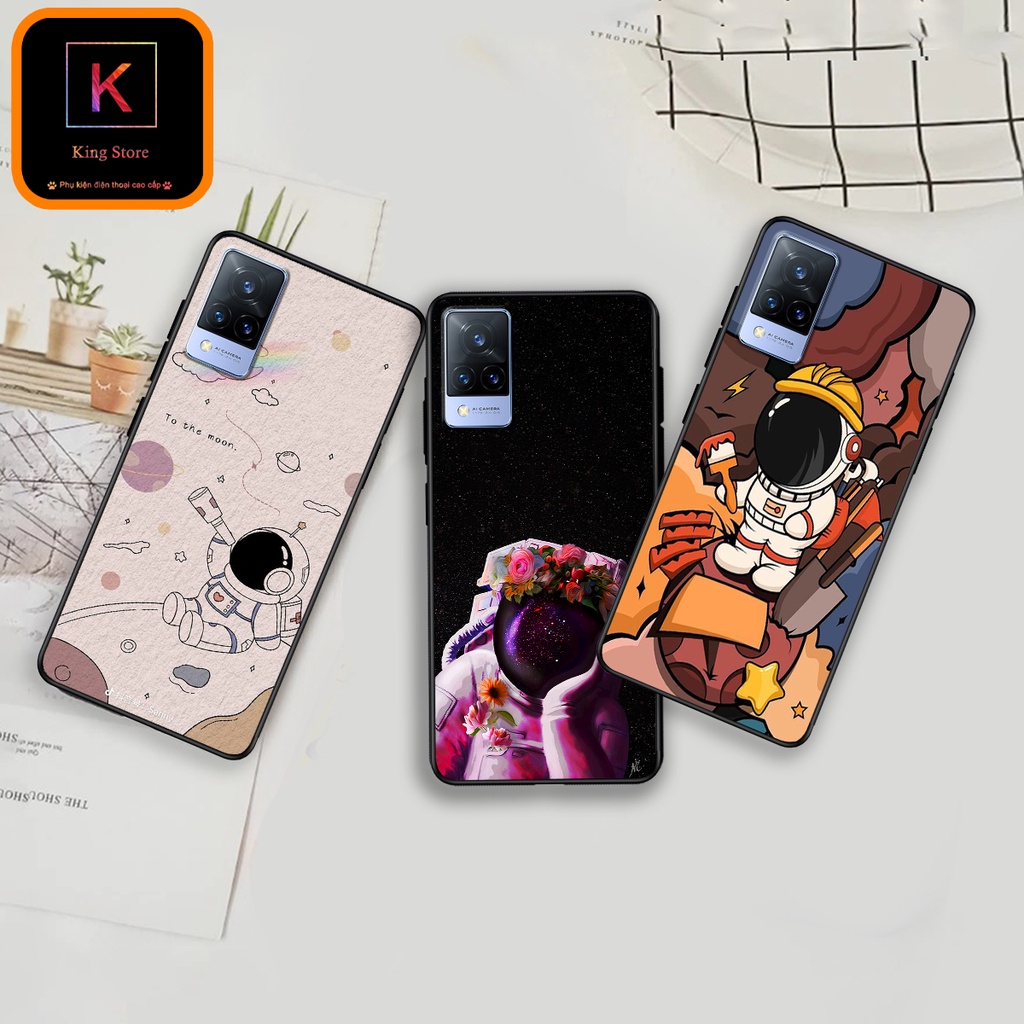 Ốp lưng Vivo V20 - Vivo V20e - Vivo V21 - Ốp in hình Phi hành gia cực hot