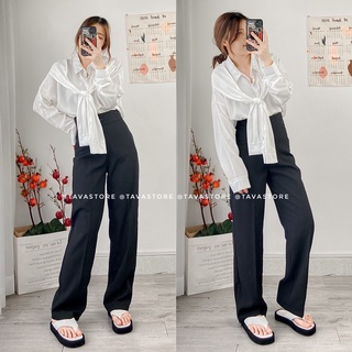 Quần vải suông 3 màu