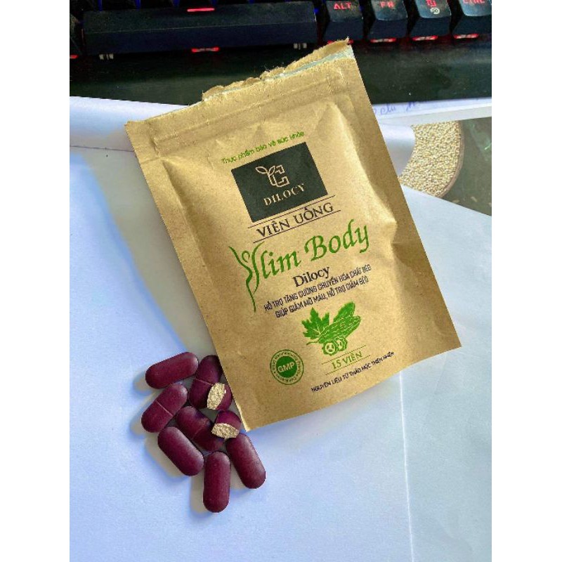 Viên uống Khử mỡ Dilocy Slim Body