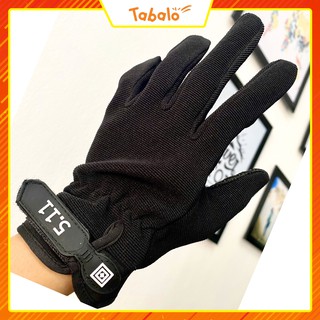 [HÀNG HOT MÙA HÈ] - Găng Tay 5.11 Full Ngón - Găng Tay Xe Máy - Chống Nắng, Đeo Ôm Tay Cực Mát