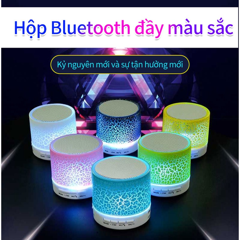 Loa bluetooth mini nghe nhạc dáng nhỏ gọn cầm tay hỗ trợ cắm USB và thẻ nhớ âm thanh chuẩn