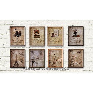 Khung gỗ trang trí (17x22)