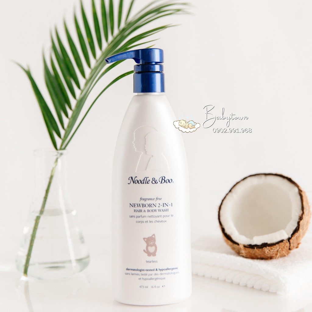 SỮA TẮM GỘI XẢ &amp; LOTION CAO CẤP NOODLE &amp; BOO SIÊU MỊN - SIÊU THƠM CHO BÉ TỪ SƠ SINH TỚI LỚN