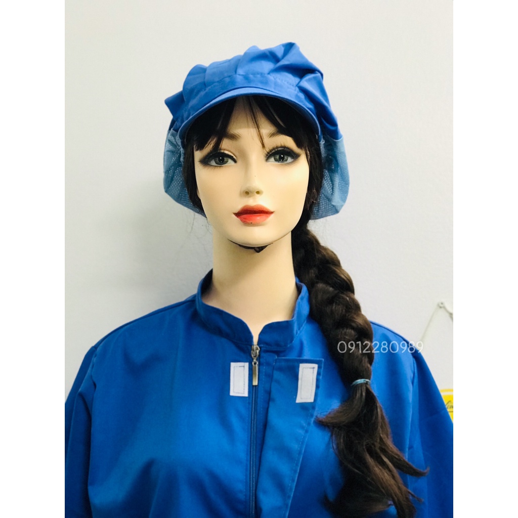 Đồ thực phẩm vải kaki tay ngắn hàng đẹp _ Hình chụp thật