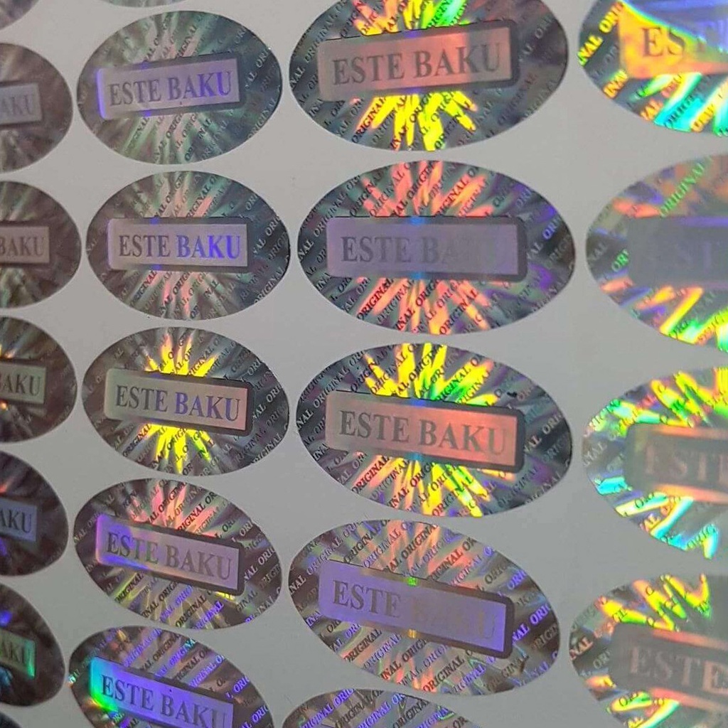 In tem 7 màu hologram in decal sticker label theo yêu cầu