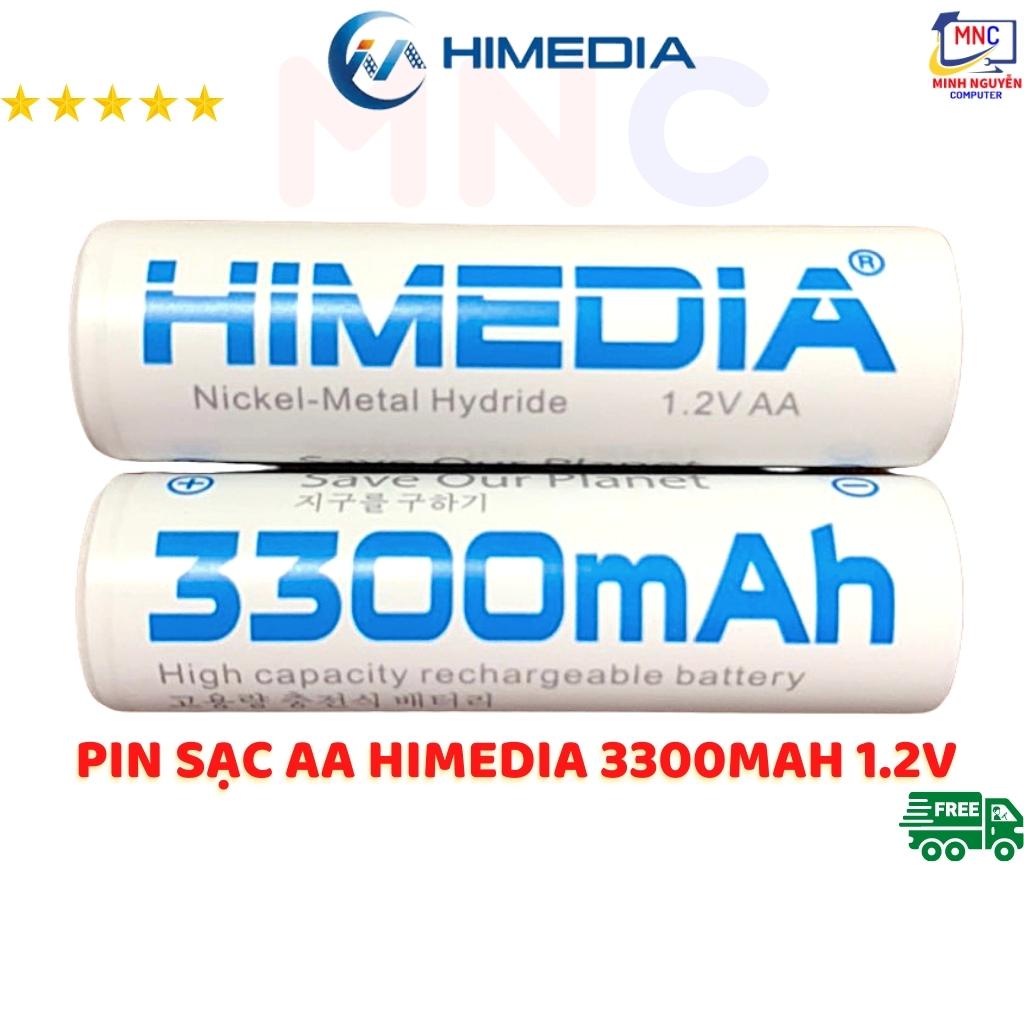 Pin sạc AA, Pin Tiểu AA HIMEDIA 3300Mah 1.2V cao cấp chính hãng - Sạc tái sử dụng nhiều lần