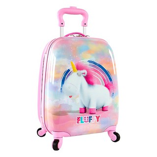Vali kéo xoay 360 HEYS hình kì lân Fluffy màu hồng - 18 inch 16197-6061-001