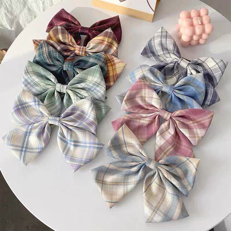 Kẹp tóc Comavi nơ hồ điệp nhiều màu siêu sang chảnh KT34