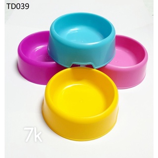 Chén tròn nhựa cho chó mèo