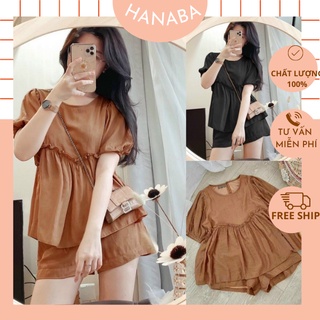 Set nữ peplum bèo ngực bigsize 60-90kg
