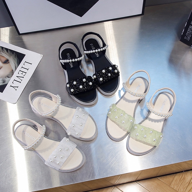 Giày Sandal Đế Dày Mềm Mại Phong Cách Roman Thời Trang Mùa Hè 2022 Cho Nữ