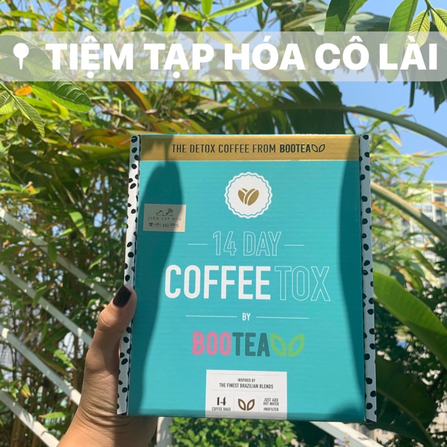 Uk trà giảm cân bootea coffeetox 14 ngày - ảnh sản phẩm 1