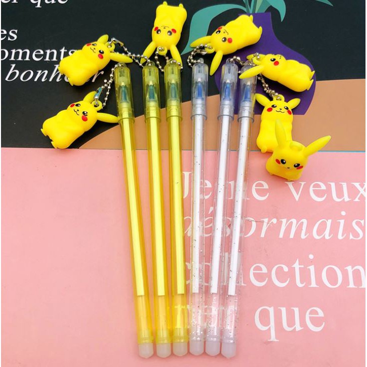 Bút Gel nước mực hình pikachu cute[ Free ship đơn từ 50K]