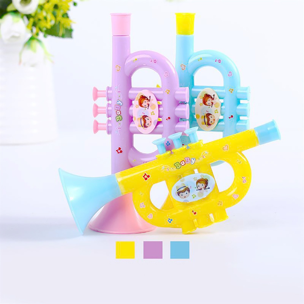 |Superbaby| 1 Kèn Trumpet Đồ Chơi Nhiều Màu Sắc Cho Bé