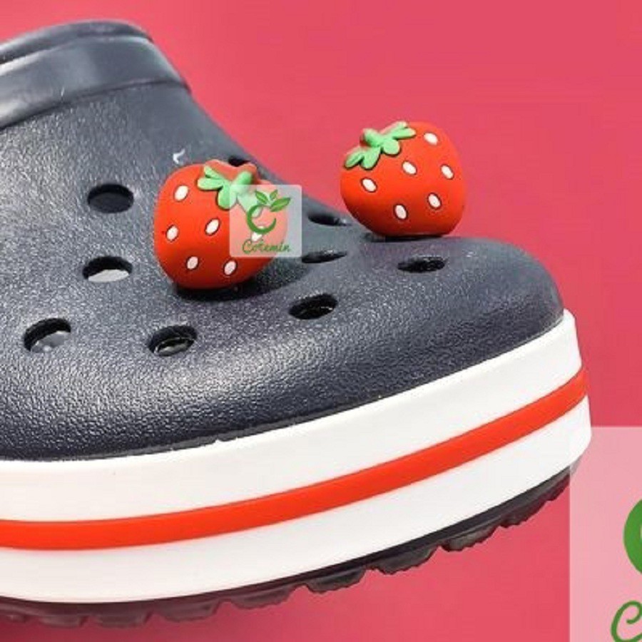 Nút cài dép Sticker Jibbitz Charm 4D cho sục bít đầu Crocs Châu Shop