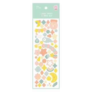 miếng dán sticker trang trí toploader, sổ, thiệp Loại 8