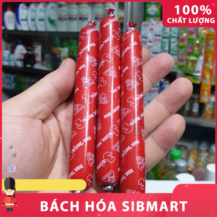 Xúc xích heo 3 bông mai tiệt trùng Vissan 105g (5 cây) - Bách Hóa SibMart - SA0035