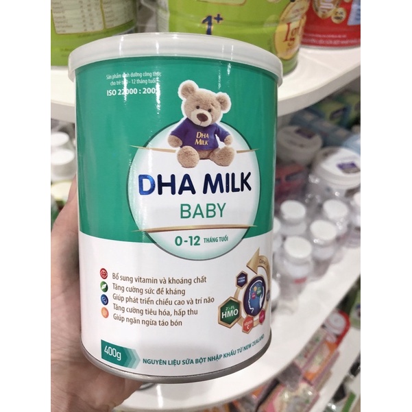 Sữa DHA milk baby- Bé tăng cân - Cao lớn vượt trội 0-12 tháng