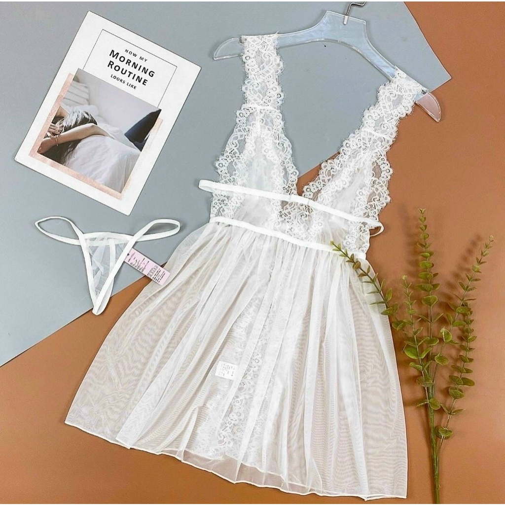 Váy ngủ Embra quai ren mềm mỏng sexy EBV24