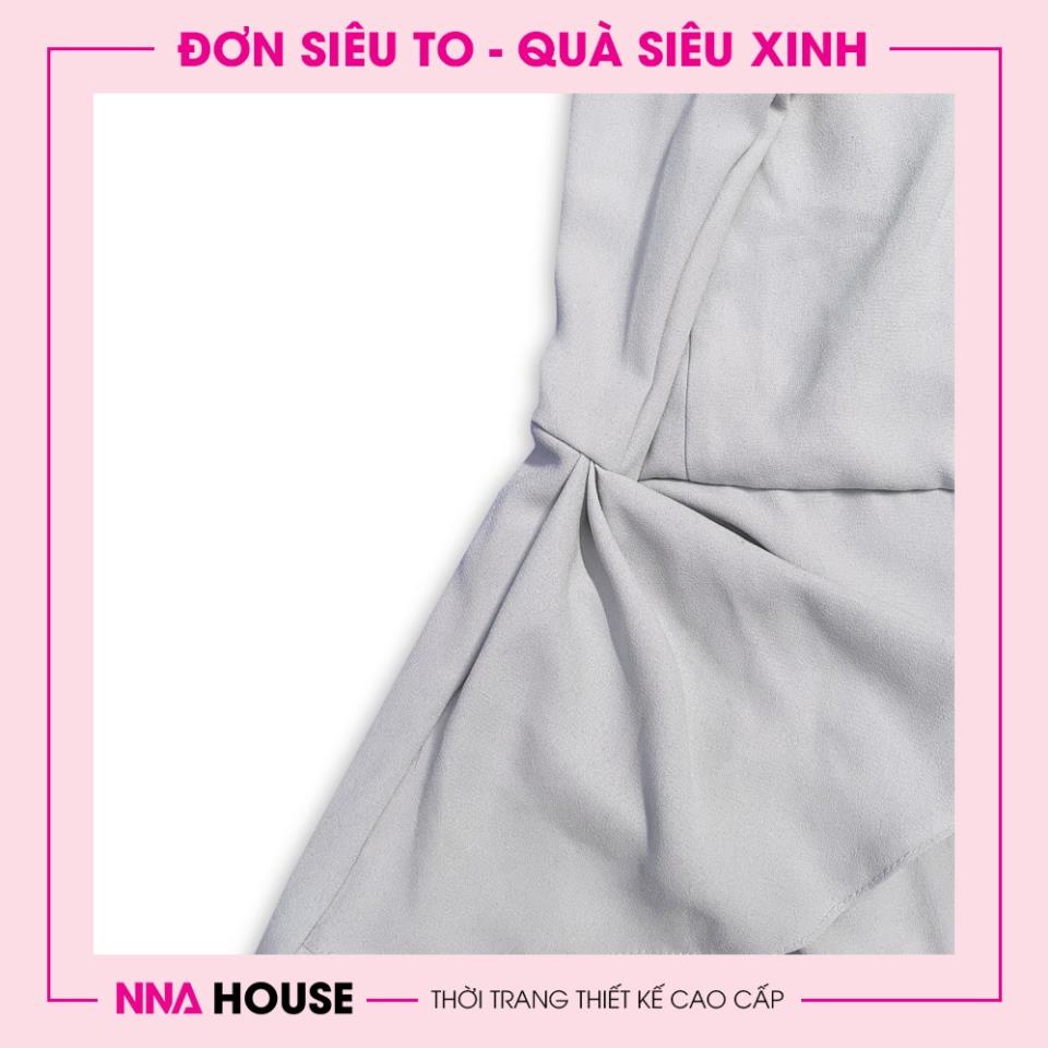 Váy cổ vuông thiết kế sang trọng - Đầm ôm xoắn eo phong cách trẻ trung xinh xắn NNAHOUSE Mã NA212 | BigBuy360 - bigbuy360.vn