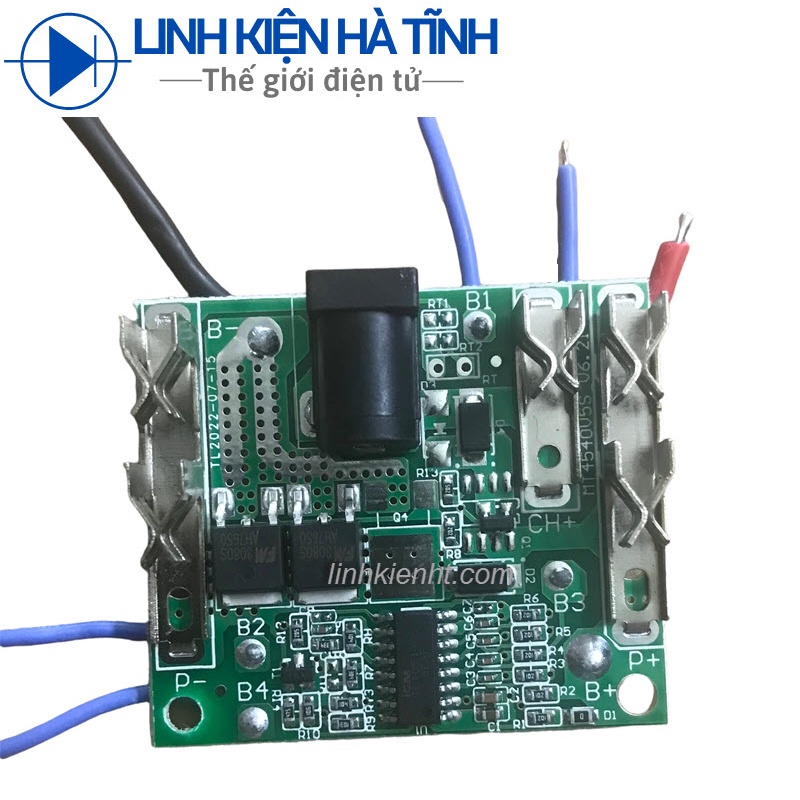 Mạch pin Makita 5S 18V 21V 65A, linh kiện sạc và bảo vệ pin Liion, đầy tự ngắt