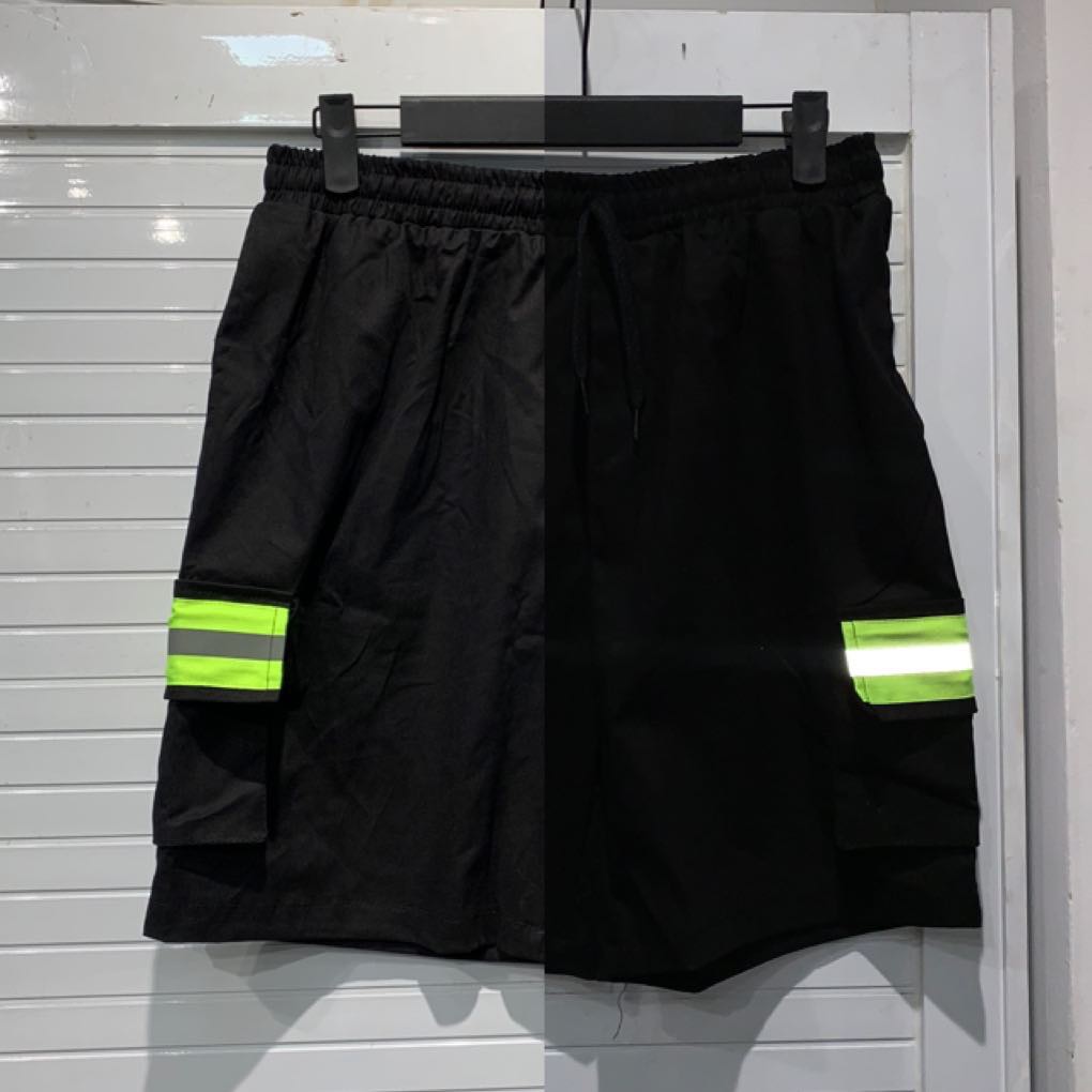 Quần Short kaki Phản Quang túi hộp dành cho nam nữ