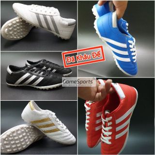 Giầy đá bóng phủi 3 sọc CT3 ( giầy đá banh TF đinh thấp ba sọc chuyên sân nhân tạo )
