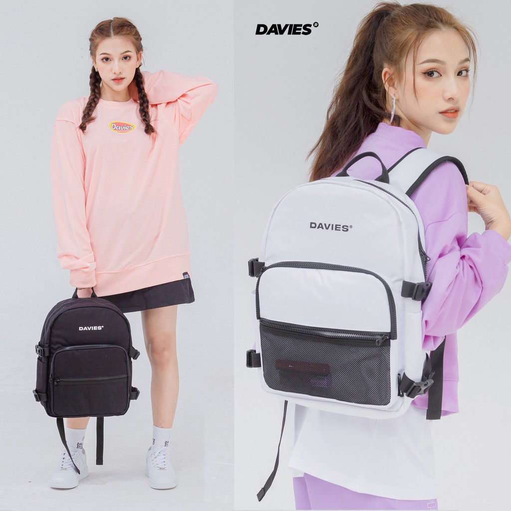 Balo nữ mini vải canvas DAVIES Mini Backpack Original