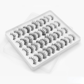 Set 20 Cặp Lông Mi Giả 3D Tự Nhiên