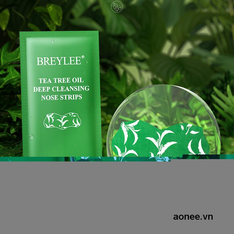 ✨✨Miếng Dán Lột Mụn Đầu Đen Cho Mũi Breylee Từ Dầu Cây Trà