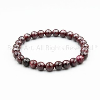 Vòng Tay Đá Hồng Lựu (Gar.net) 6MM Loại B, Dạng Tròn, Phối Vòng Tay Phong Thuỷ, Chuỗi Hạt, Hoả, Thổ S50 - Bead Art