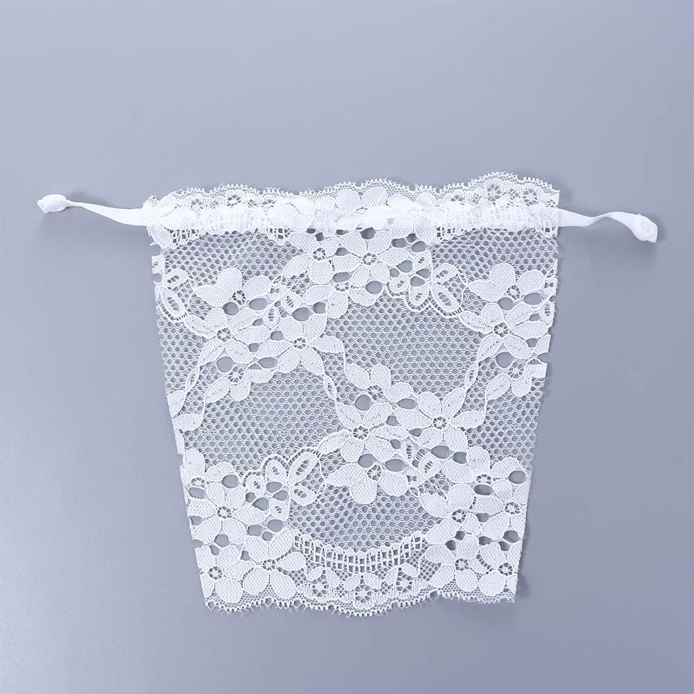 OCEANMAP Áo Ống Trong Suốt Họa Tiết Hoa Có Thể Điều Chỉnh Thoải Mái Chống Chói Phong Cách Hàn Quốc Cho Nữ