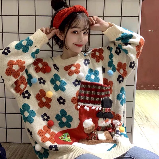 🌈Chỉ còn hơn chục ngày nữa tới Noel rinh ngay em này diện cho xinh nào. Lên hình đẹp mê🌸Free size   Gia #399k♥️