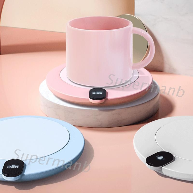 SUP Portable Round Shape USB Cup Warmer Heat Beverage Mug Mat Keep Drink Warm Heater