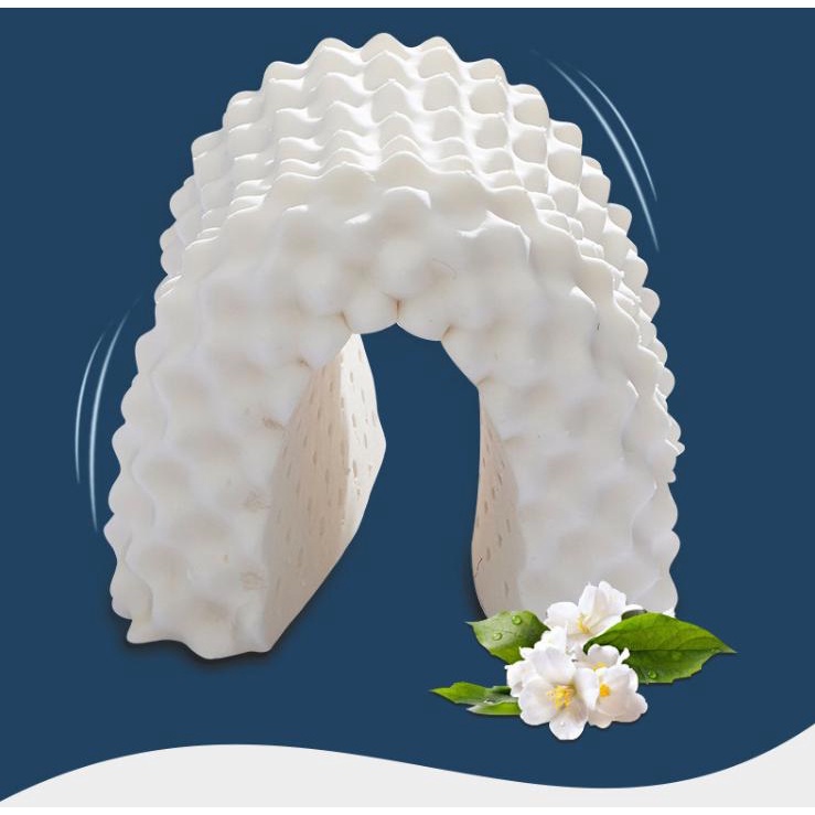 Gối cao su non Ventry, gối cao su non người lớn, trẻ em chống đau vai gáy, ngáy ngủ, Chất Lượng, Gối Êm, Giá Tốt