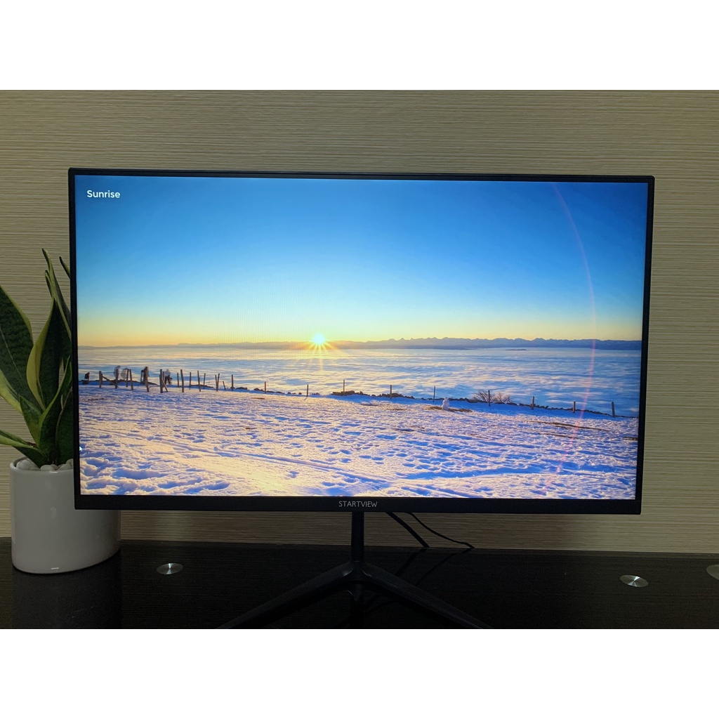 Màn Hình Máy Tính Full Viền LCD 24'' StartView, VSP độ phân giải FULL HD 1920 x 1080p, 75Hz Gaming