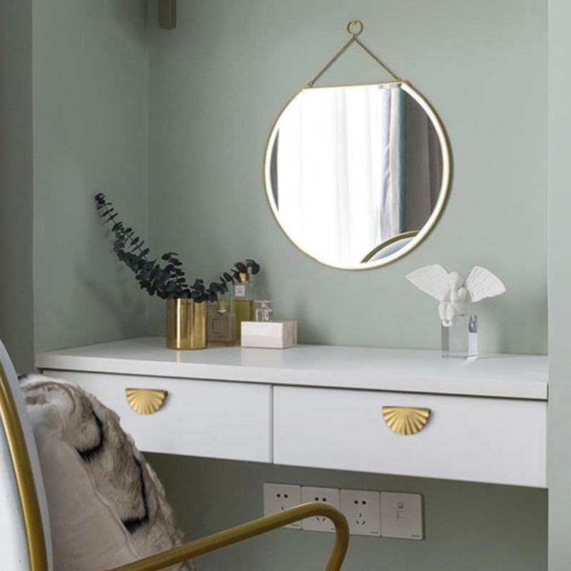 Tay Nắm Cửa Kim Loại Hình Hoa Hướng Dương Phong Cách Châu Âu