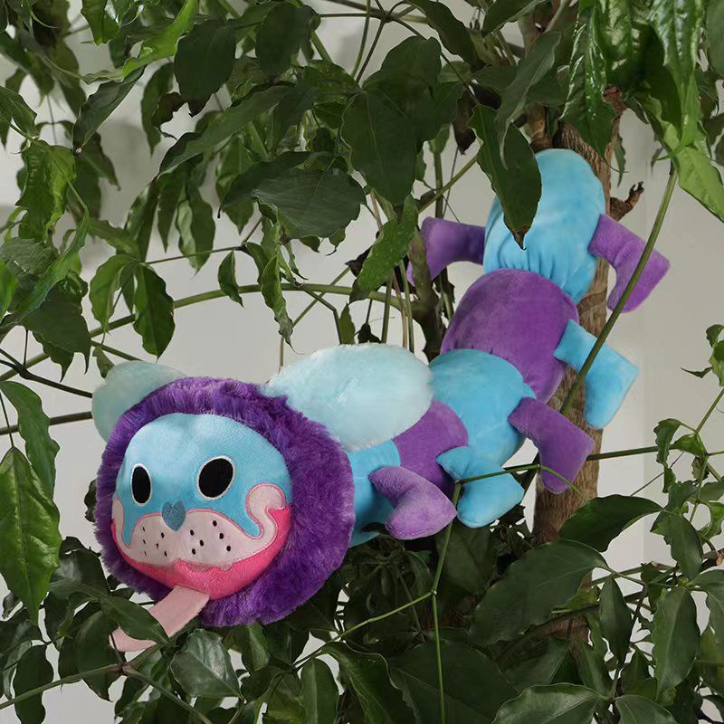 Đồ chơi nhồi bông Poppy Playtime Huggy Wuggy màu tím 60/80/100cm quà tặng trẻ