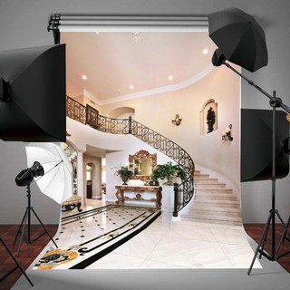 Backdrop Cho Studio Loại Cảnh Biệt Thự Kích Thước 5X7Ft