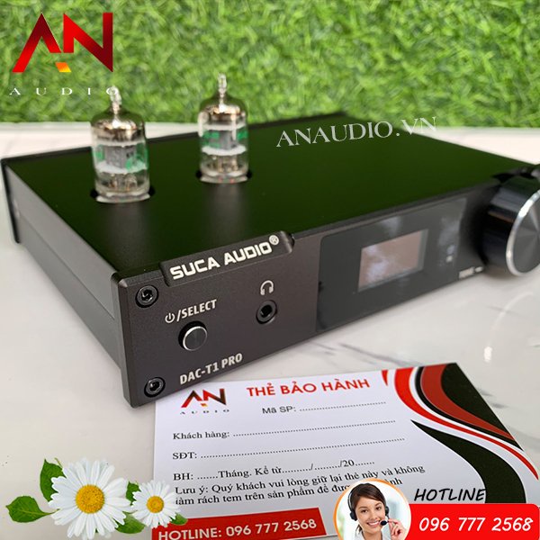 DAC T1 Pro, siêu phẩm DAC đèn đến từ thương hiệu Suca Audio